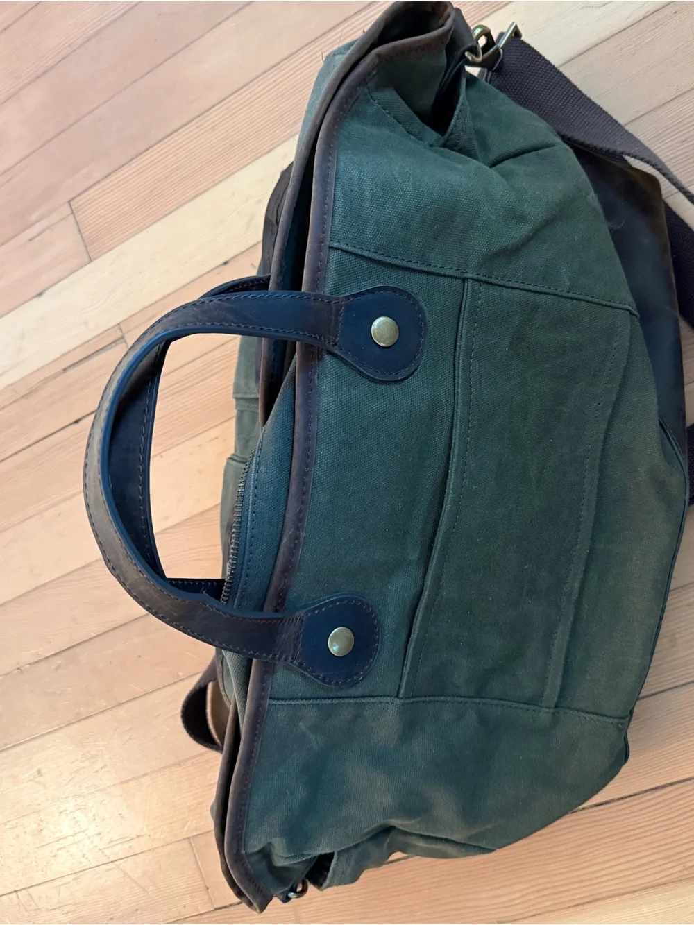Pendleton Odyssey Waxed Canvas Messenger Bag